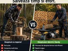 Despicator electric pentru lemne 5 tone, 1500 W, 230 V